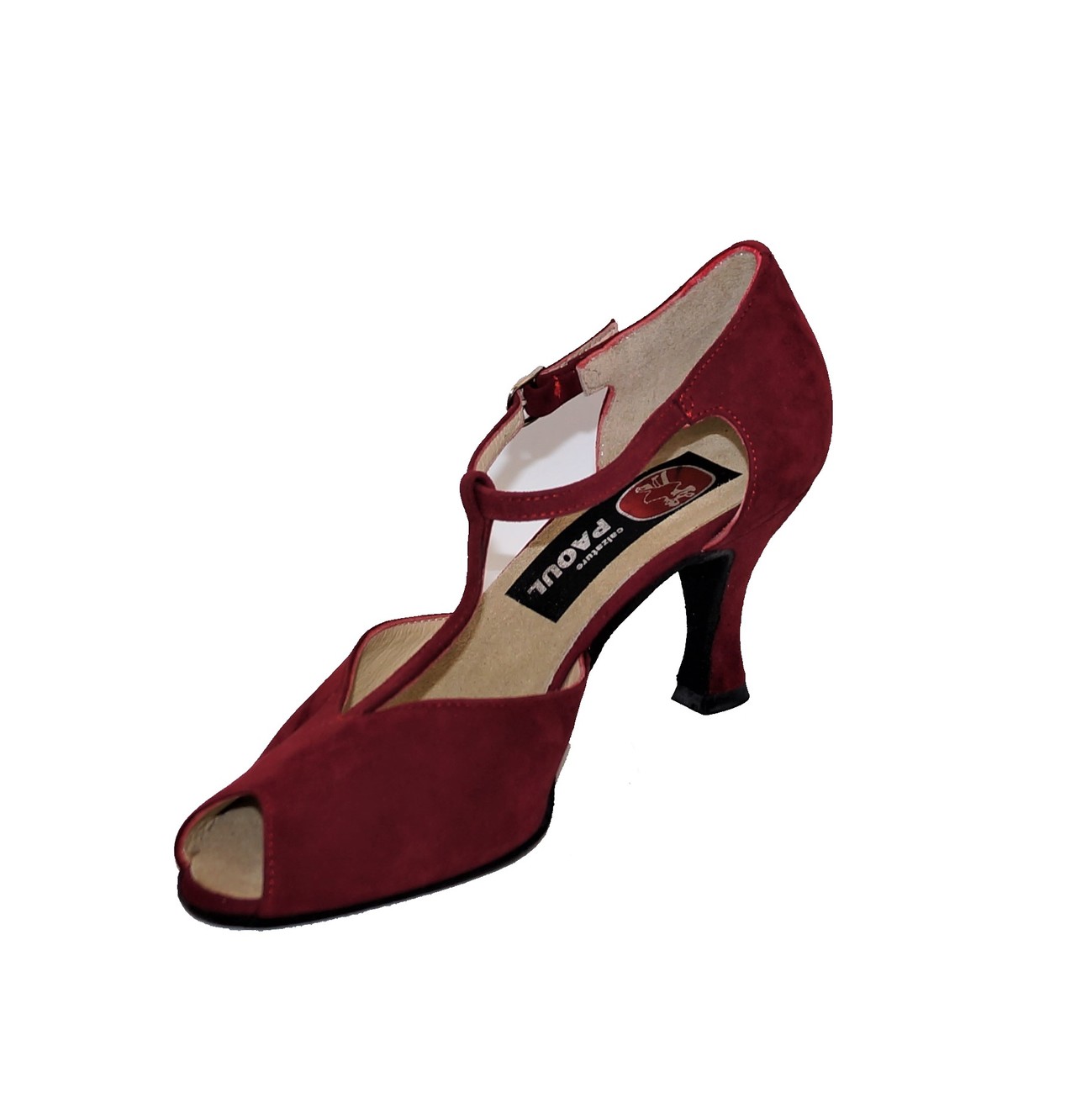 SCARPA BALLO DONNA CAMOSCIO PAOUL Art. 615 Bordeaux