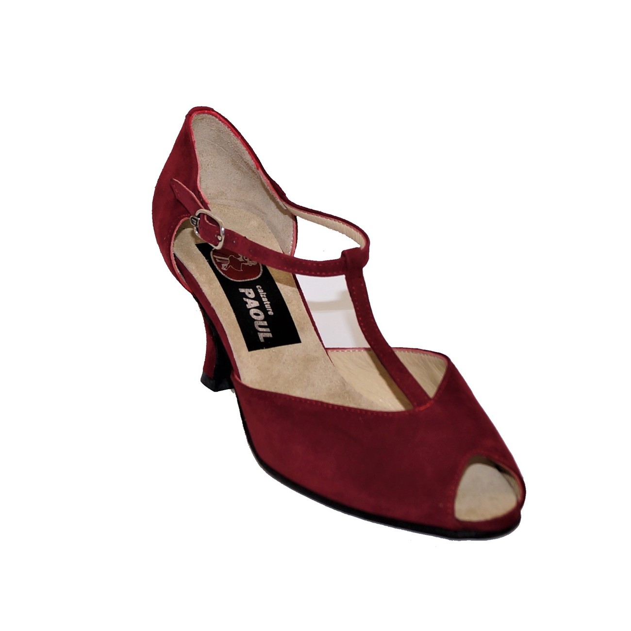 SCARPA BALLO DONNA CAMOSCIO PAOUL Art. 615 Bordeaux