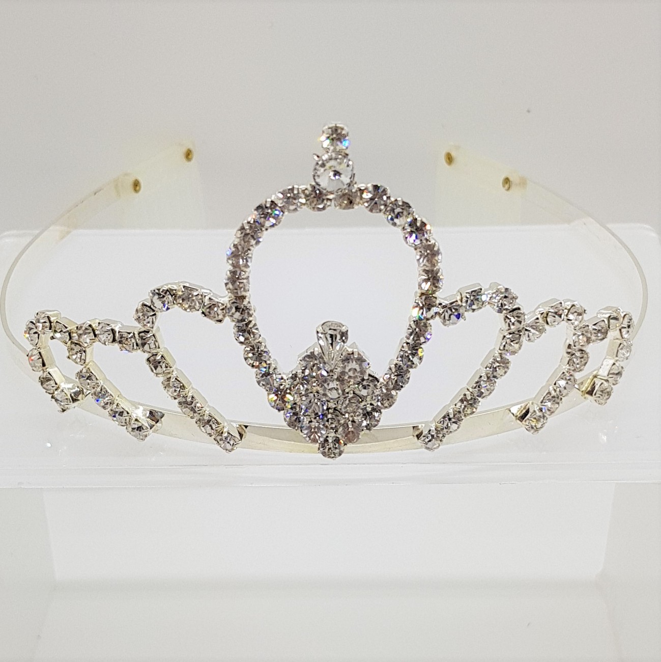 DIADEMA BASSO N&deg; 5 STRASS ART. ACS DBS5